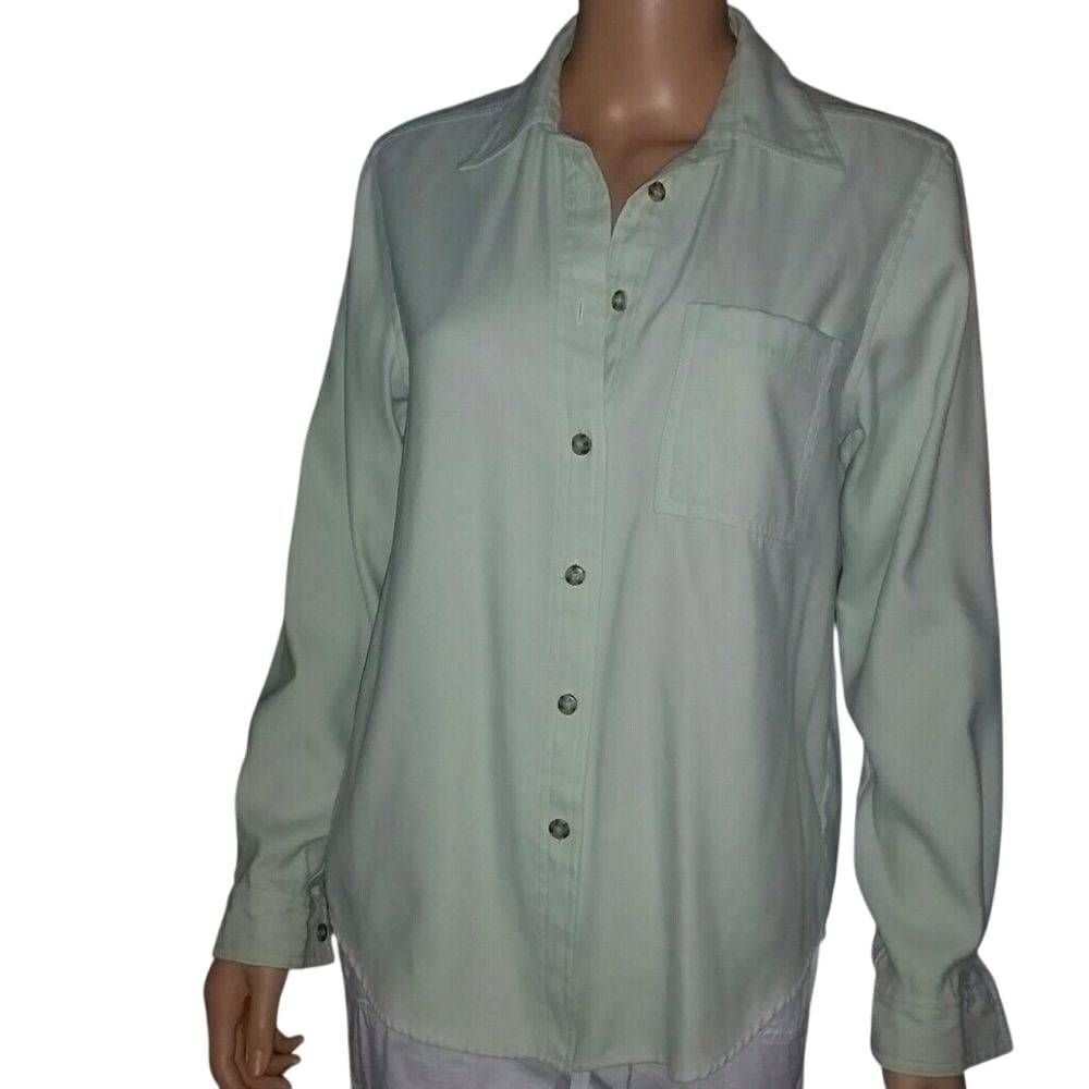 Crazy Horse mint green top